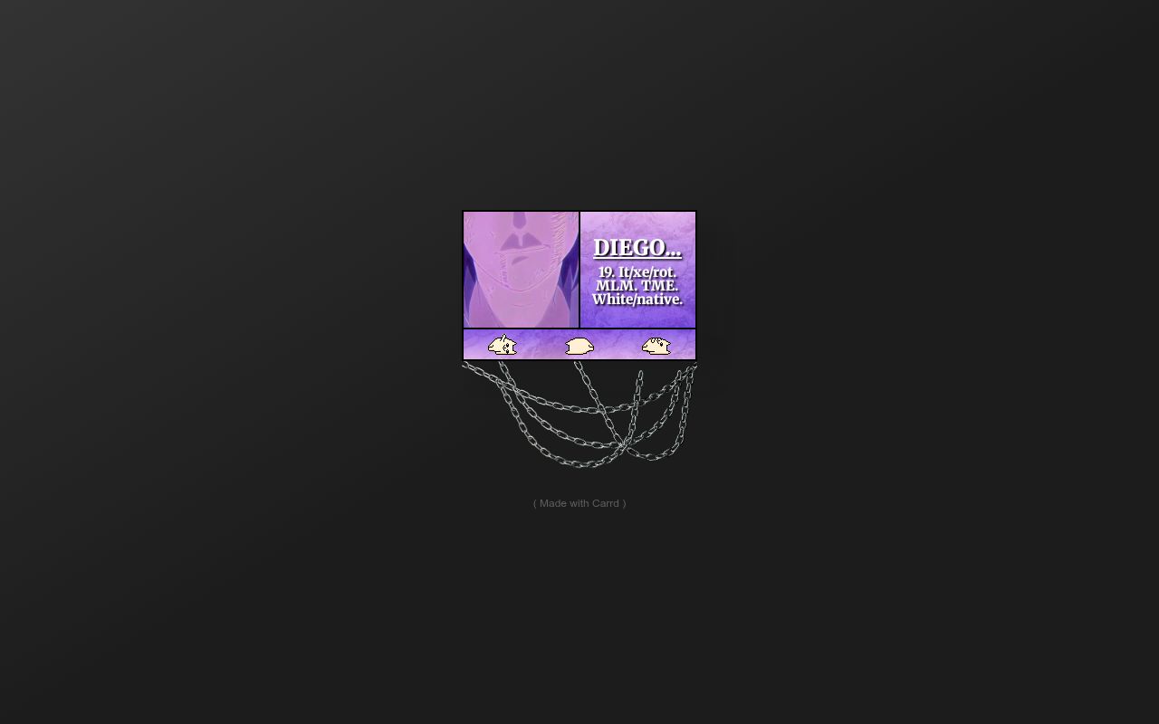 Carrd profile picture for @xerox